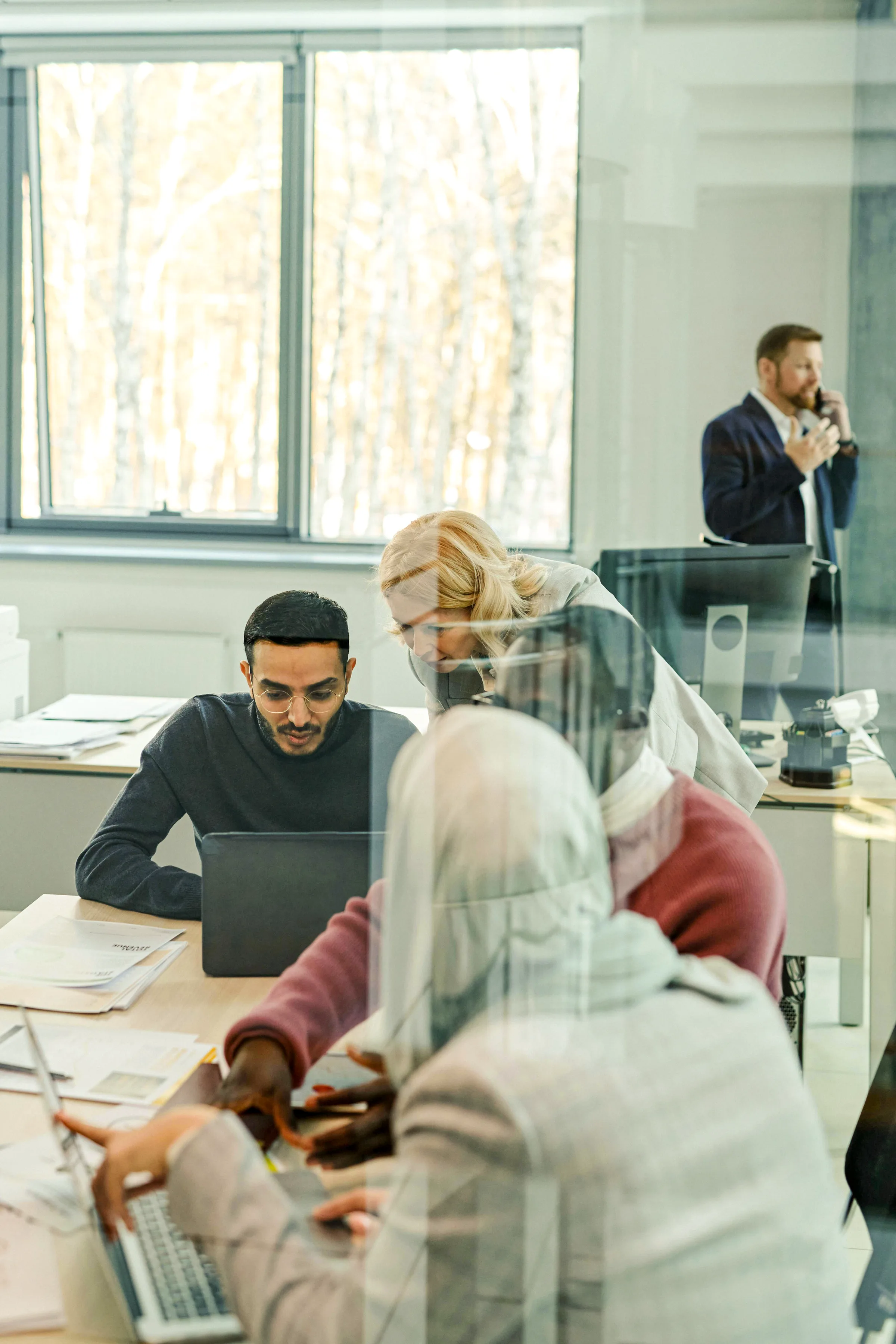 Fokuserat arbete i modern kontorsmiljö